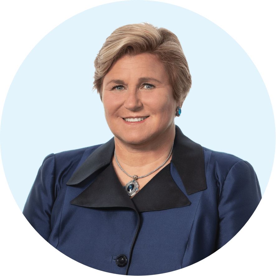 Headshot of president and CEO, Gail K. Boudreaux